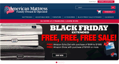 Desktop Screenshot of americanmattress.com